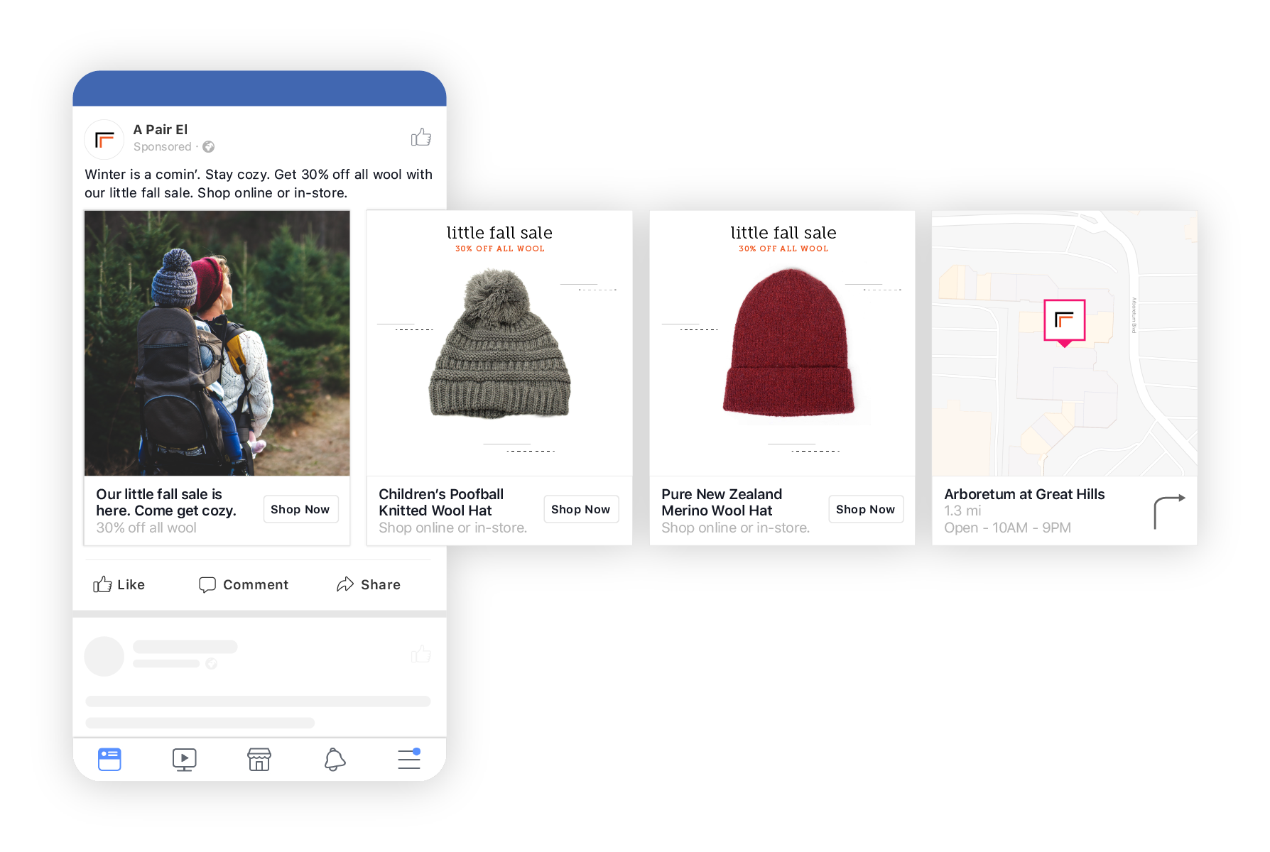 UGC for facebook dynamic ad